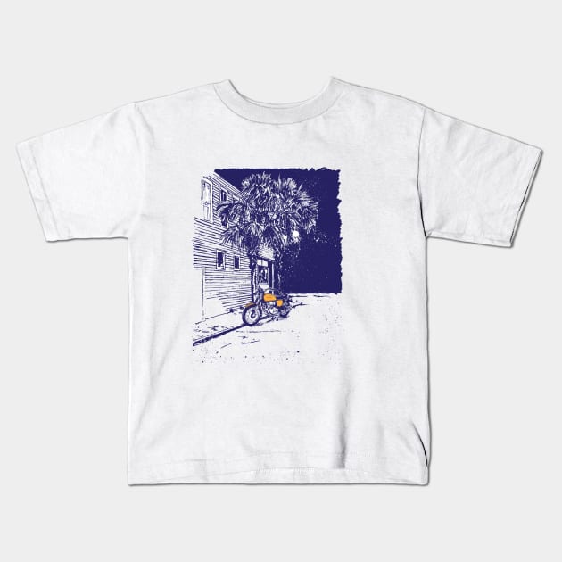 One last ride Kids T-Shirt by dosbandidosart